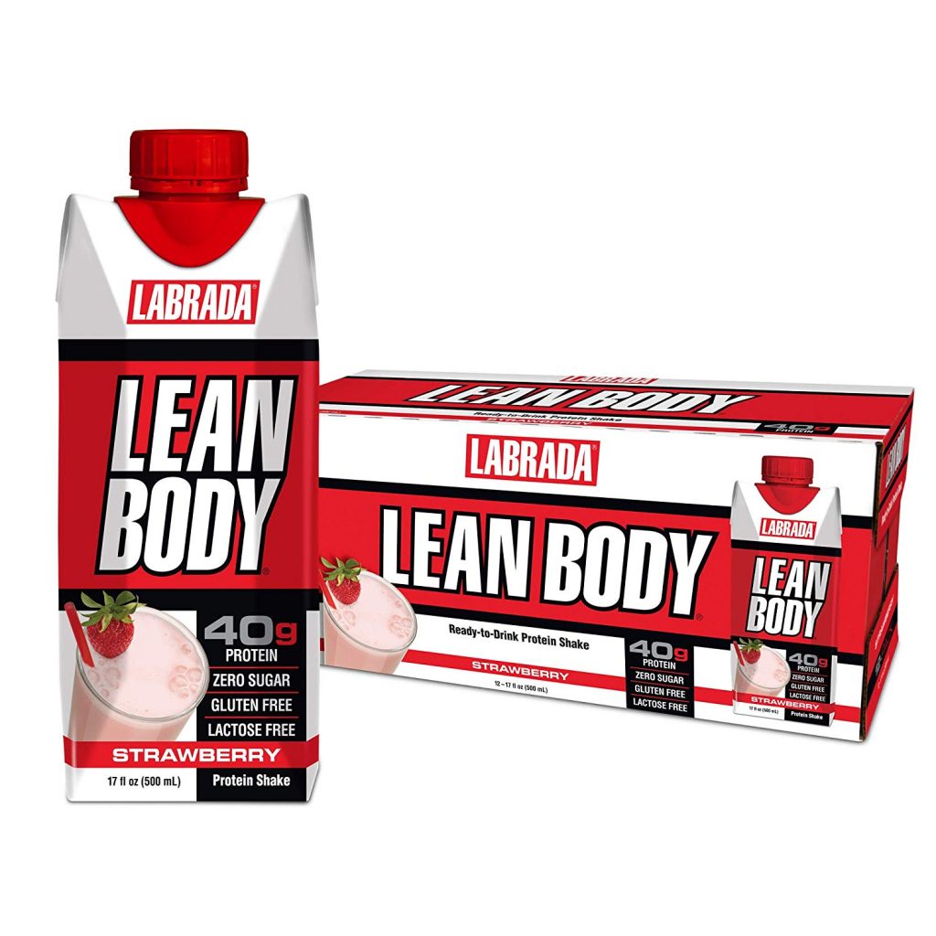 Labrada – Protein Shake 500ml (Strawberry) Set