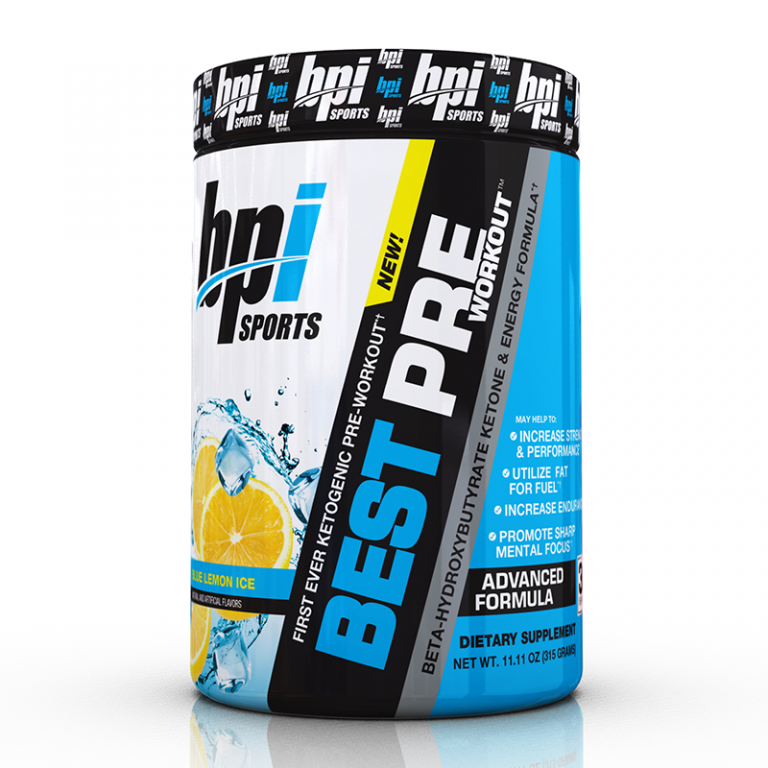 BPI Sports Best PreWorkout 30 serv (315g) (Blue Lemon