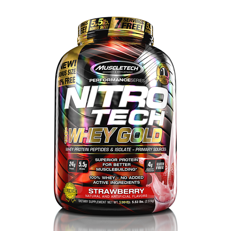MuscleTech – Nitro-Tech – Whey Gold 5.5lb (Strawberry)_800x800