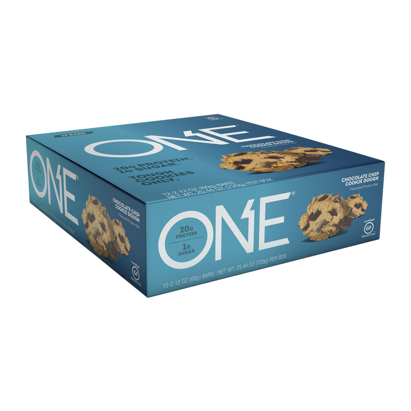 One Bar – Chocolate Chip Cookie Dough (Box)