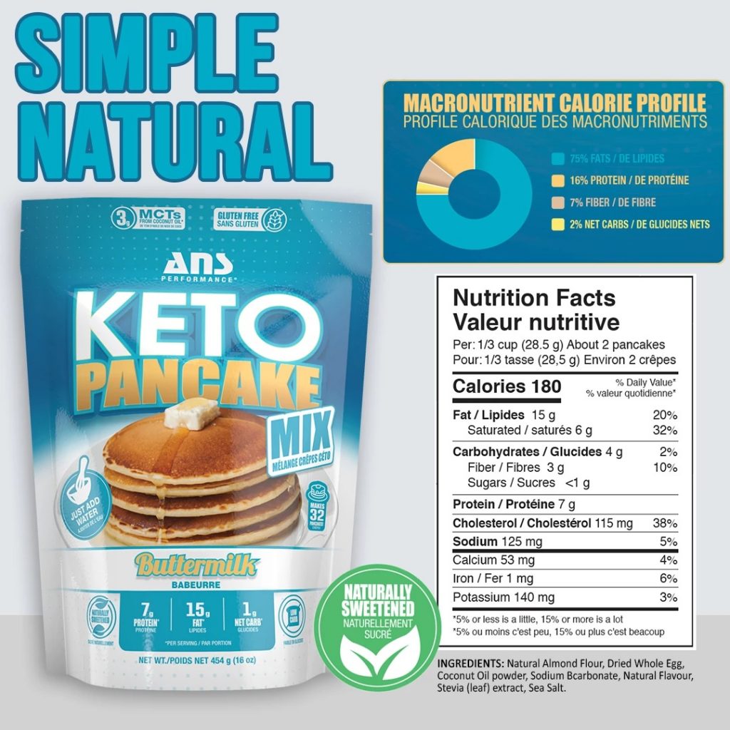 ANS – Keto Pancake Mix