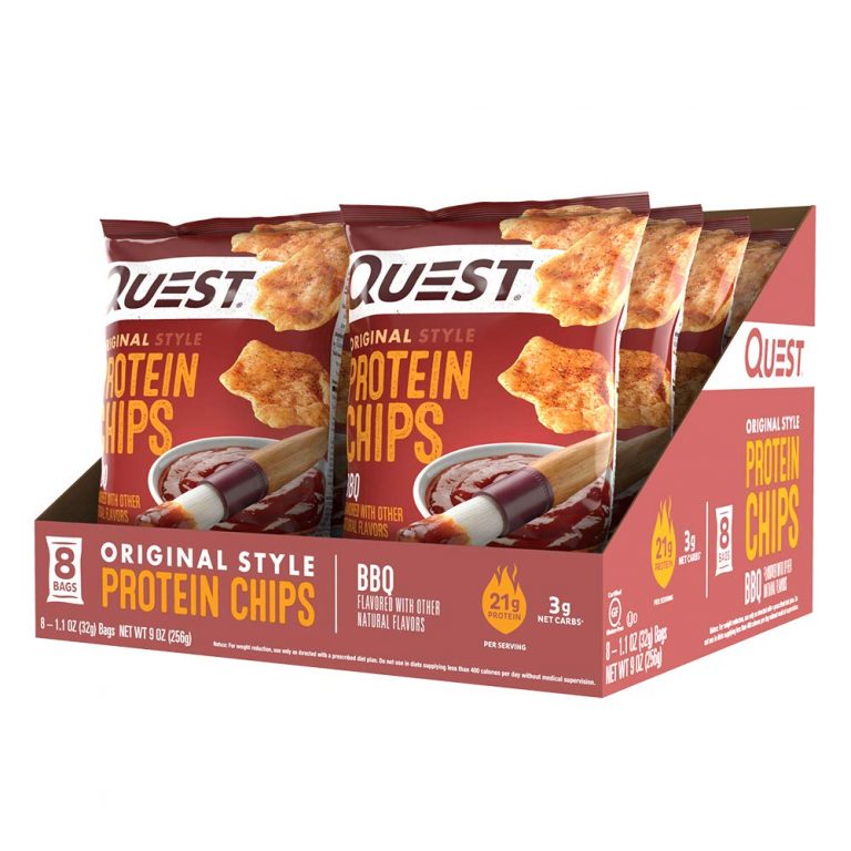 Quest Nutrition Original Style Protein Chip (BBQ) (Case of 8