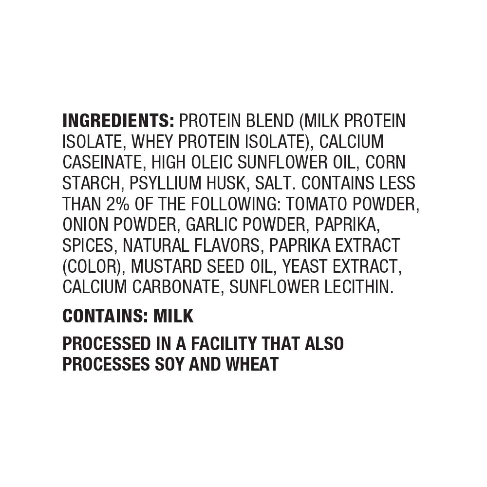 Quest Chip – Orginal (BBQ) – Ingredients list