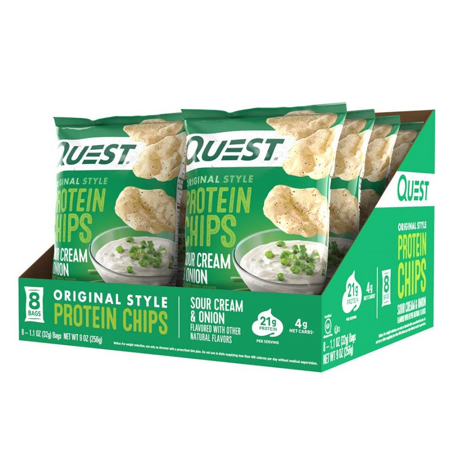Quest Chip – Orginal (Sour Cream & Onion) Box