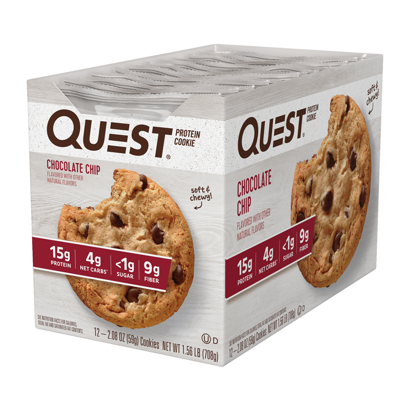Quest Cookie – Chocolate Chip Box 1