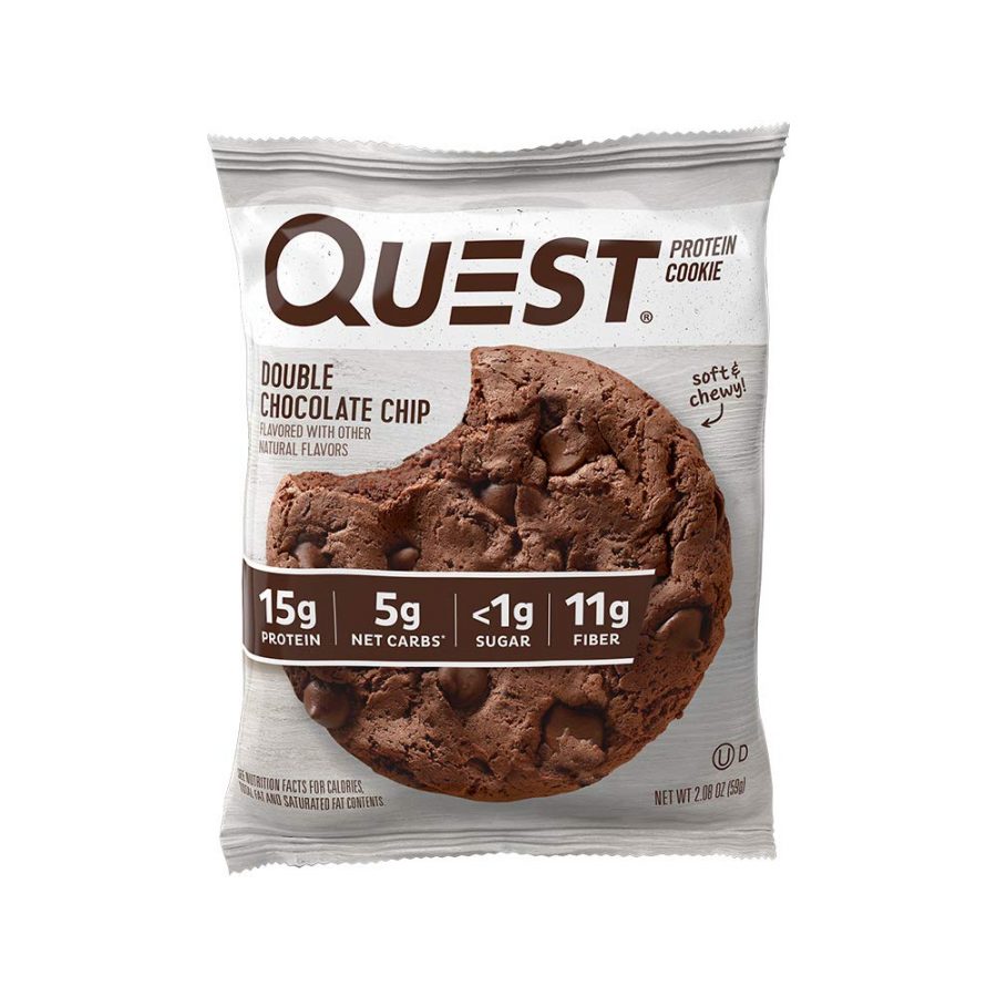 Quest Cookie – Double Chocolate Chip – Individual