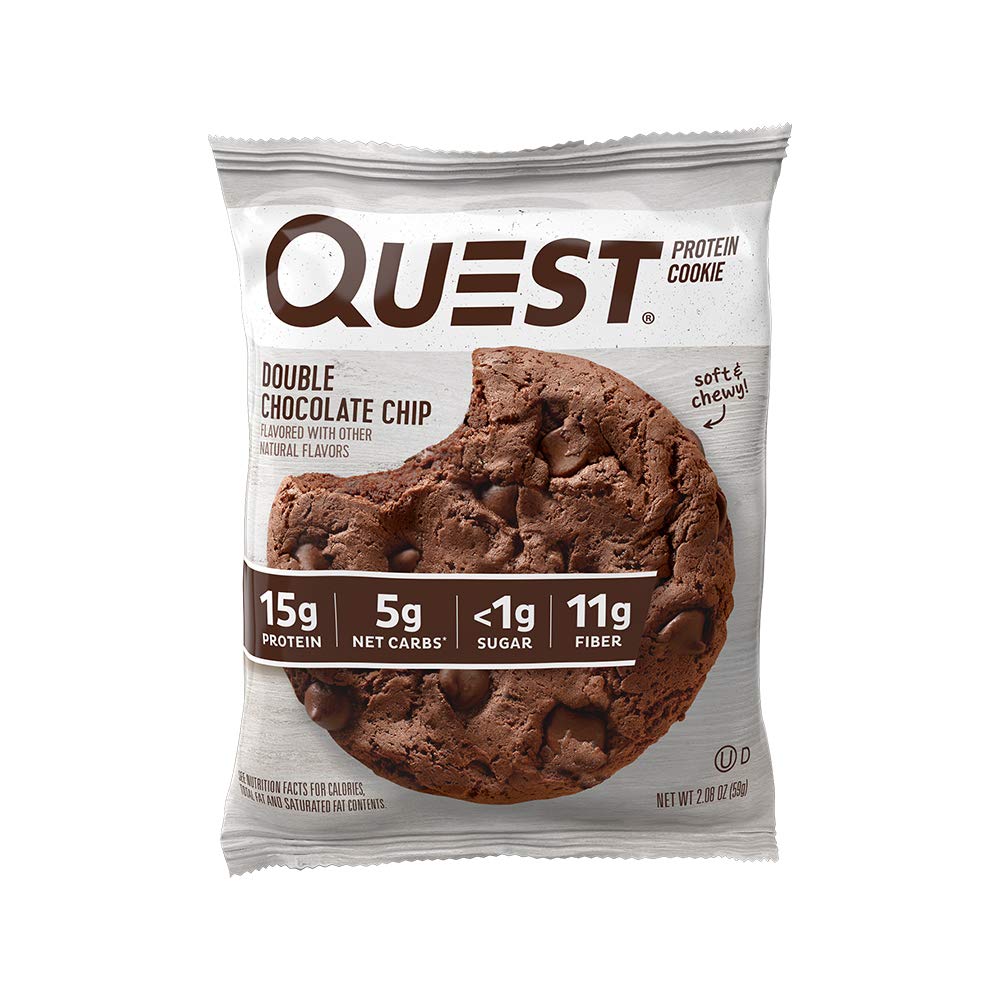 Quest Nutrition – Protein Cookie (Double Chocolate Chip) (Box of 12 ...