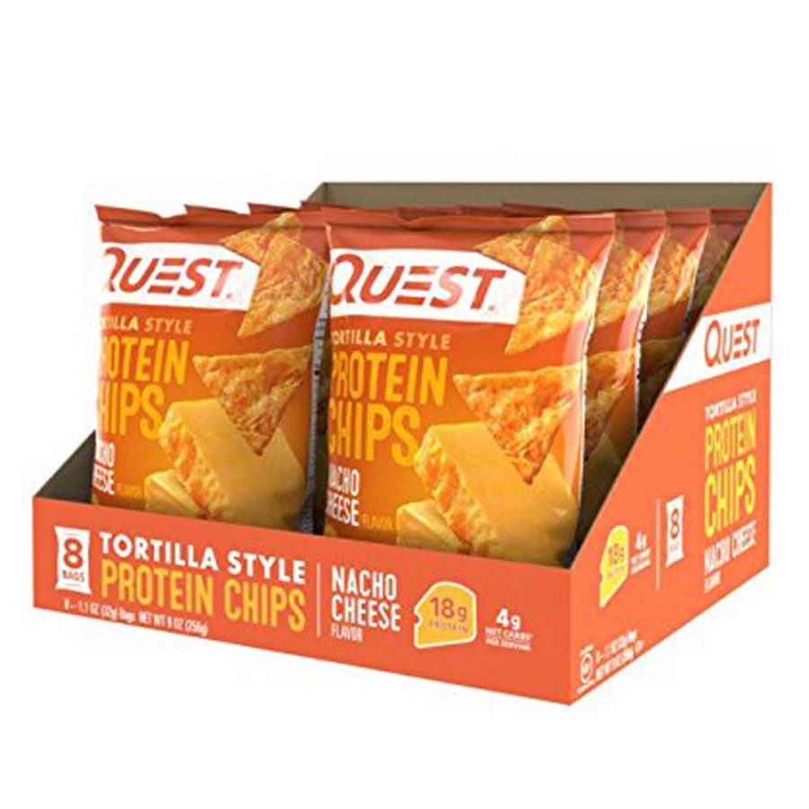 Quest – Tort Chips Nacho Cheese – Box1