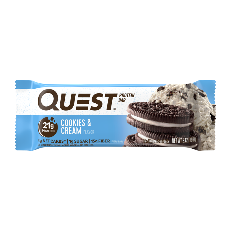 Quest bar – Cookie & Cream —