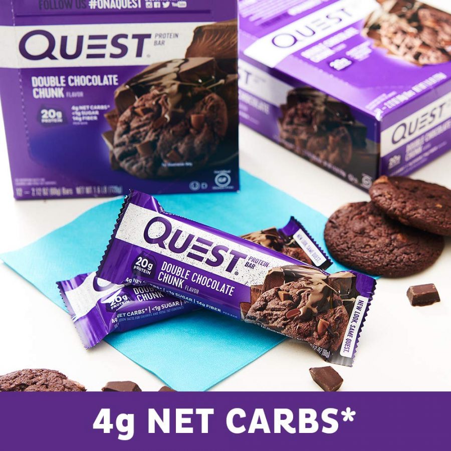 Quest bar – Double Chocolate Chunk – Adv 2