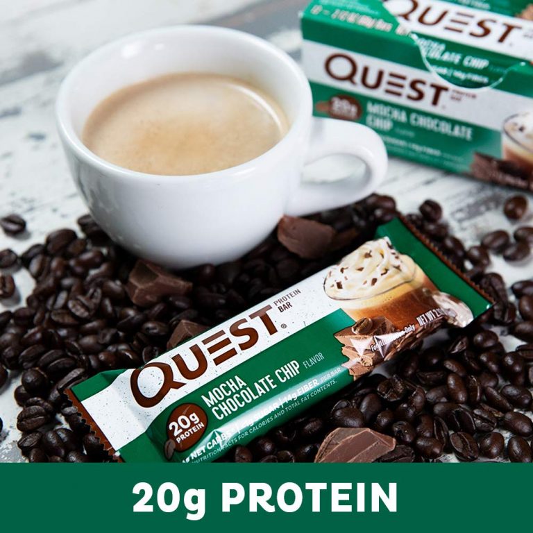 Quest Nutrition Protein Bar (Mocha Chocolate Chip) (Box of 12pcs
