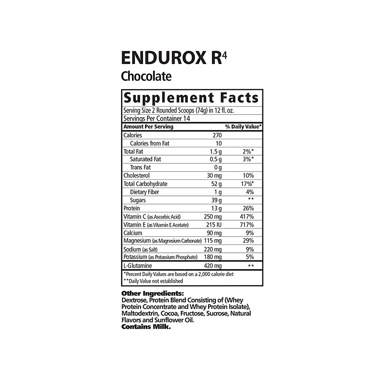 Pacific Health Endurox R4 – Chocolate – label_800x800