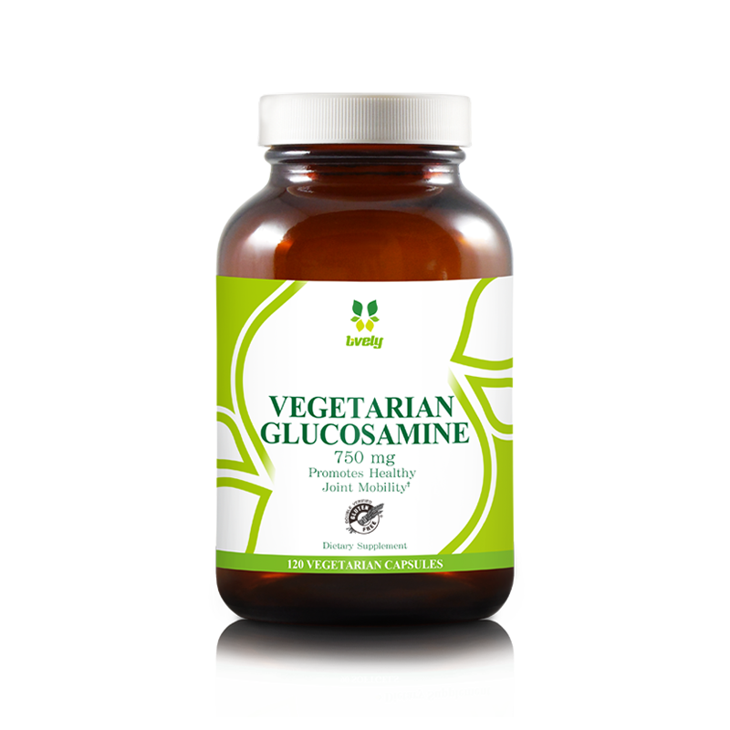 25_Lively – VEGETARIAN GLUCOSAMINE 750 mg (120 Veg Capsules)