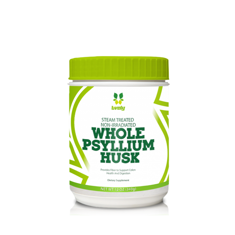 Lively Whole Psyllium Husk (Steam Treated NonIrradiated) (340g