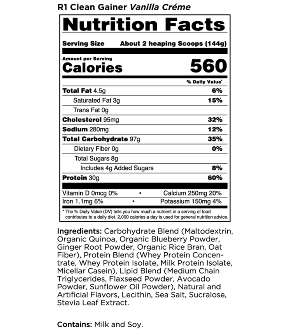 Clean Gainer_van_5lb_2