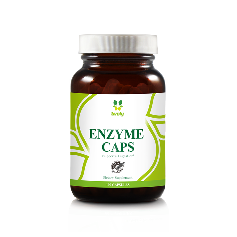 62_Lively – ENZYME CAPS (100 Capsules)