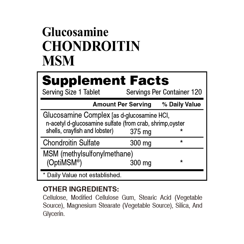 70_Lively – GLUCOSAMINE CHONDROITIN MSM (120 Tablets)_800x800