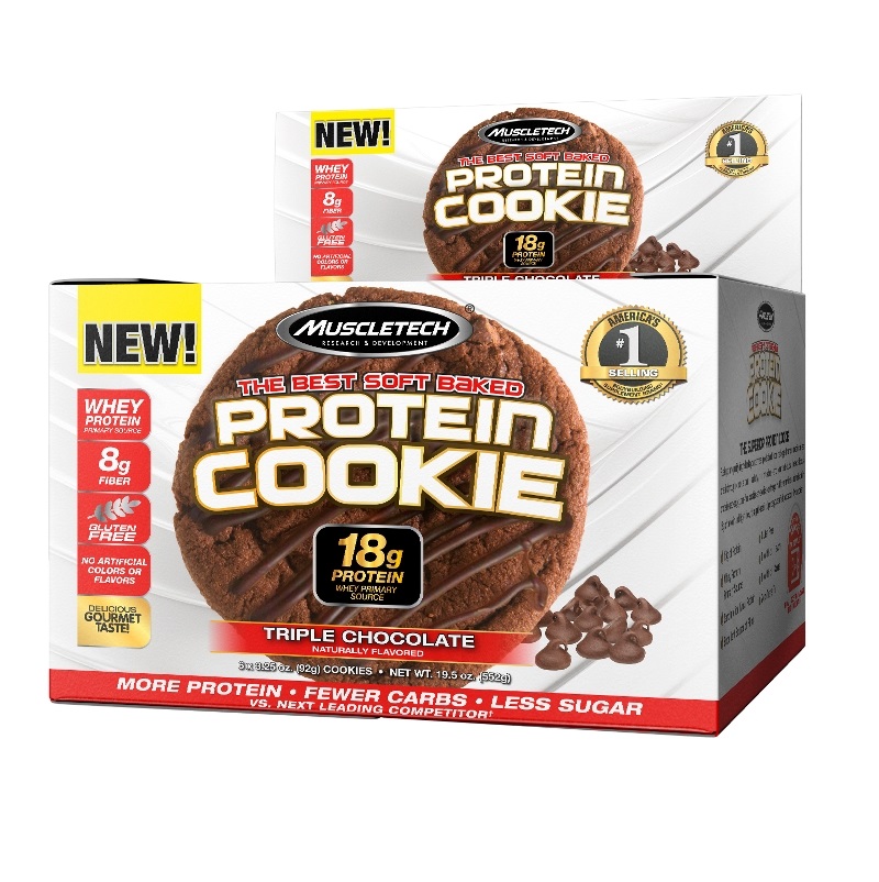 MuscleTech – Protein Cookie – Triple Chocolate (Box) 800×800