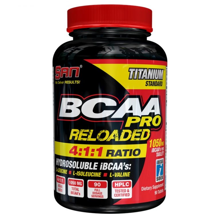SAN Nutrition – 4:1:1 BCAA Pro Reloaded Tablets (180 Tablets) – Natures ...