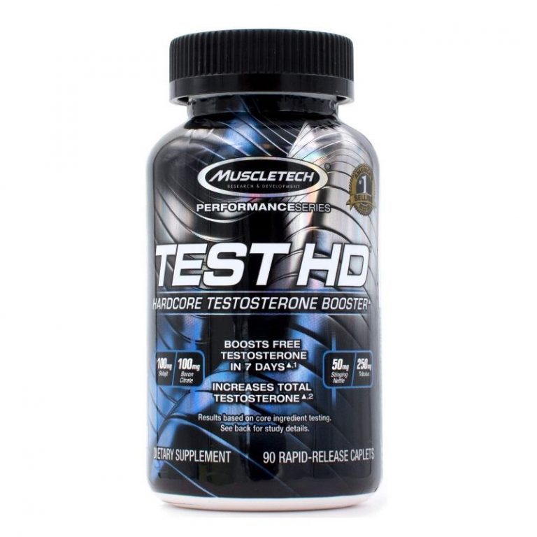 MuscleTech – Test HD – Hardcore Testosterone Booster (90 Rapid-Release ...