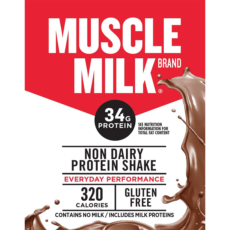 MuscleMilk – RTD – Original protein shake – Choco – Adv800x800