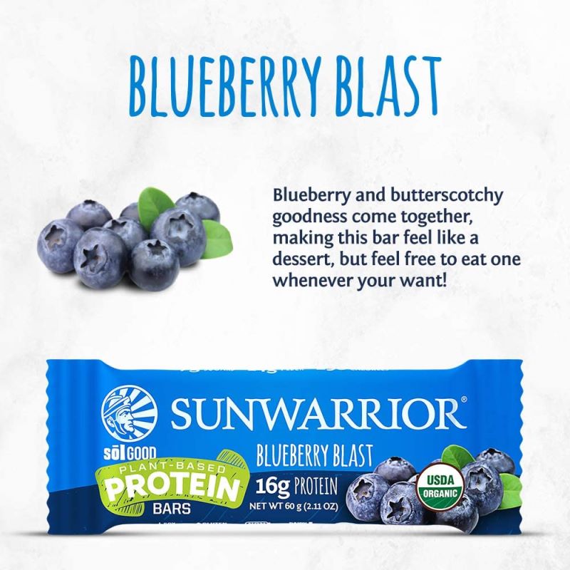 Sunwarrior – Protein Bars (Blueberry) – adv 800×800
