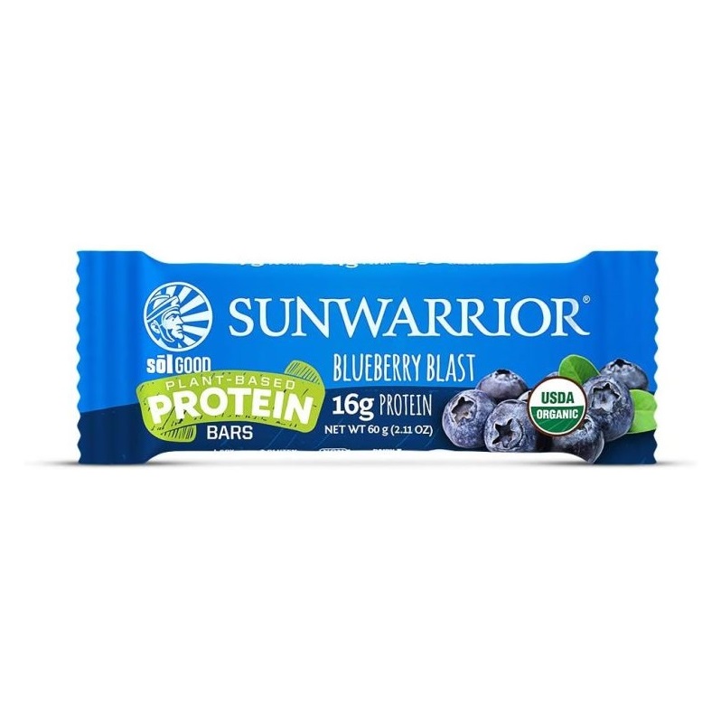 Sunwarrior – Protein Bars (Blueberry) – bar – 800×800