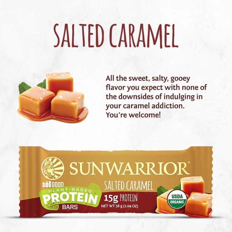 Sunwarrior – Protein Bars (Salted Caramel) – adv 800×800
