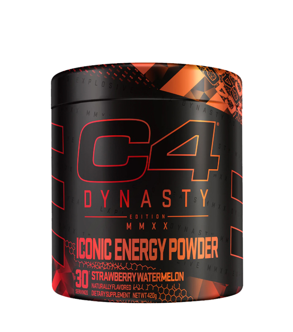 C4 Dynasty Iconic Energy Powder Strawberry Watermelon